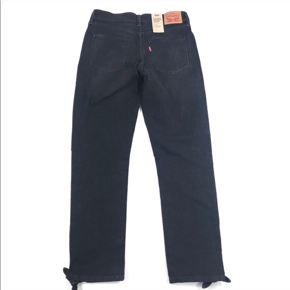 Levi’s skinny ankle knot hem jeans size 8 - Picture 3 of 6